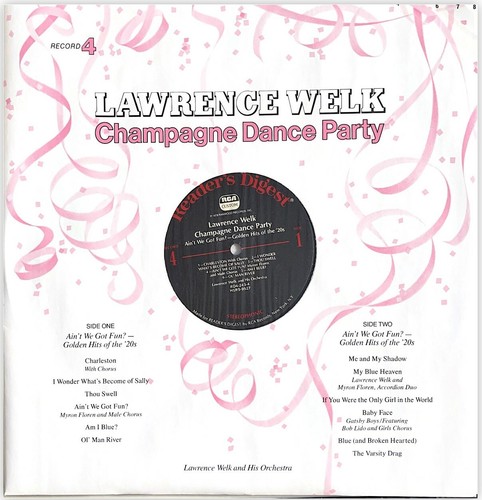 Lawrence Welk Champagne Dance Party Readers Digest 1978 Vinyl LP Record Box Set - Picture 7 of 11