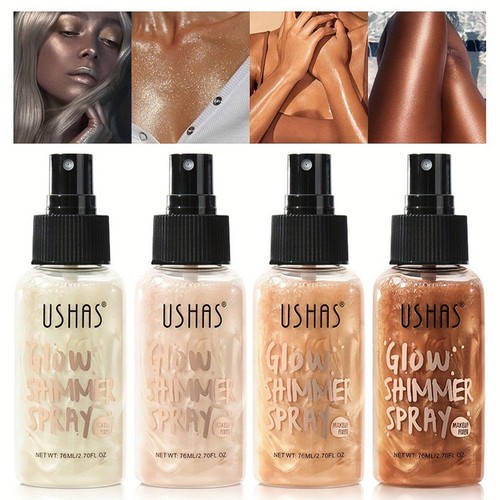 Highlighter Gold Shimmer Oil Waterproof Smooth Shimmer Face Body Glow Hot P2