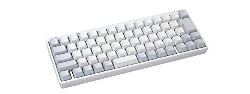PFU HHKB Professional Series Key Top Set White Unmarked Japanese La NEW! - Picture 3 of 3