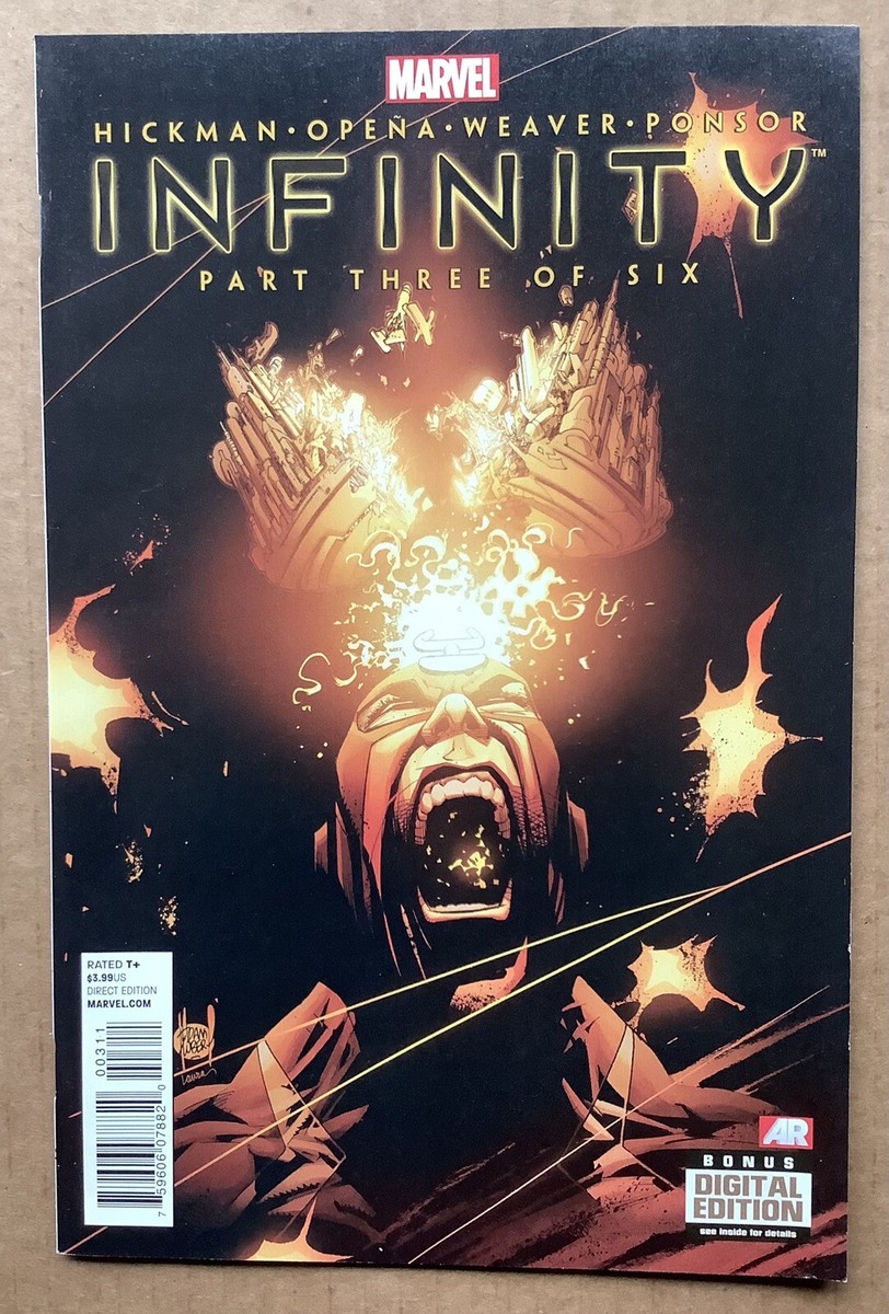 INFINITY #2 & 3 COMIC LOT (2013) Marvel; Jonathan Hickman