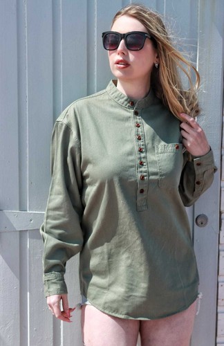 Grandad Shirt Kaboo Trading* Exclusive design durable Fine Cotton Drill. - Bild 11 von 12