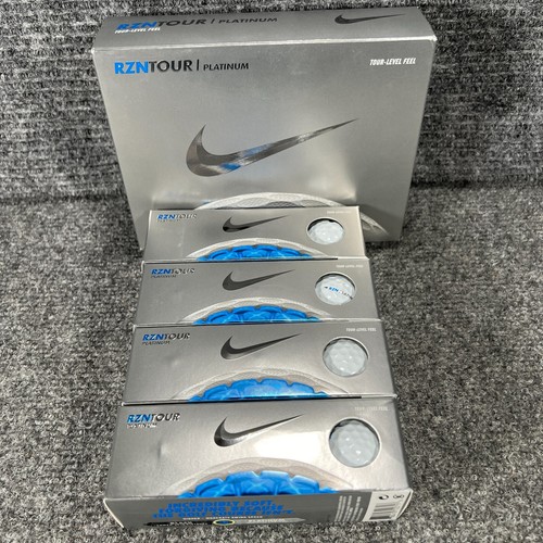 Nike RZN Tour Platinum Golf Balls Dozen 12 White New Tour Level Feel RARE - Picture 6 of 9