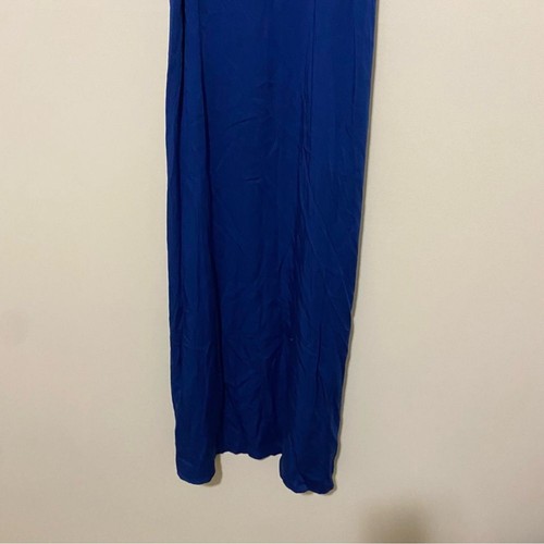 NWT J. Jill Dark Blue A-Line Maxi Dress XS - Picture 4 of 9