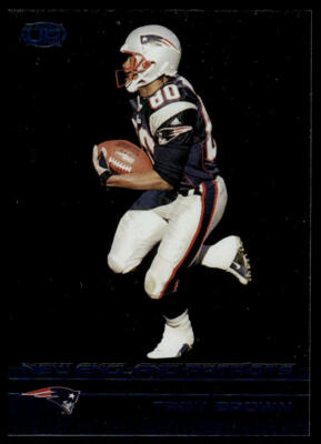 #ad 2002 Pacific Heads Up #72 Troy Brown Blue # 210 $3.29