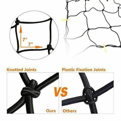 Cargo Net Bed Tie Down Hooks for TOYOTA TACOMA Mid Size Long Bed 60" x 98" New - Bild 8 von 9