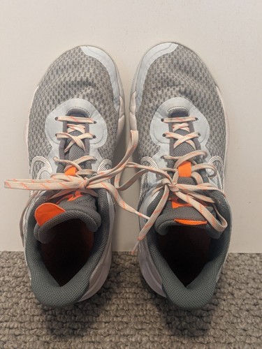Nike KD Trey 5 IX Mens White Gray Orange Platinum Basketball Sneakers US 7 EU 40 - Picture 6 of 12