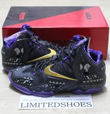 NIKE LEBRON XI 11 BHM BLACK HISTORY MONTH 646702-001 US 9 SIZE all star hero 