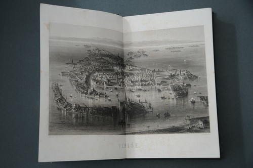Italien Venedig L. Galibert Geschichte Venedigs 1854 schöner Einband nbses Stiche - Bild 3 von 11