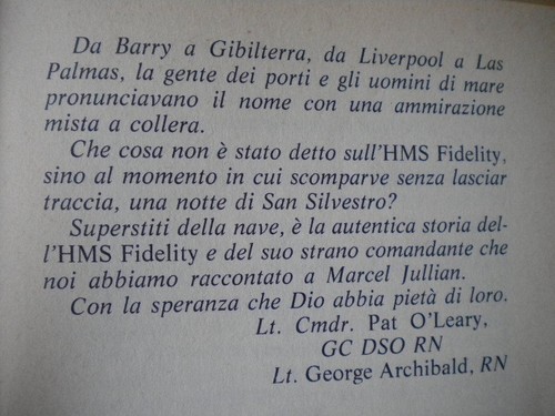 Il fantasma del mare Jullian Marcel Longanesi Libro storia guerra nave mare 79 - Foto 2 di 5