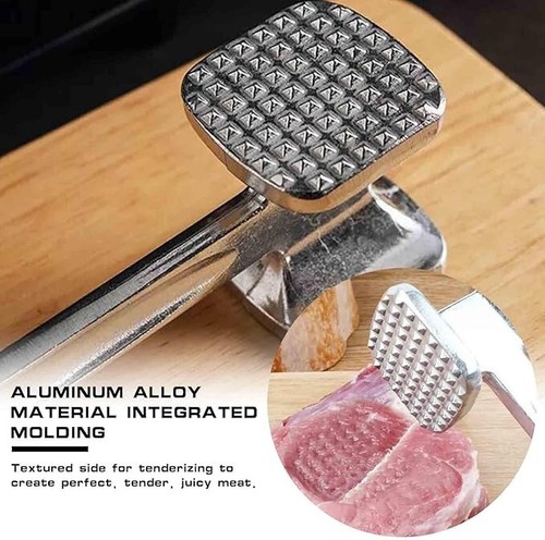 Meat Tenderiser Steak Kitchen Small Hammer Double Sided Pork Chicken & Meat - Picture 13 of 15
