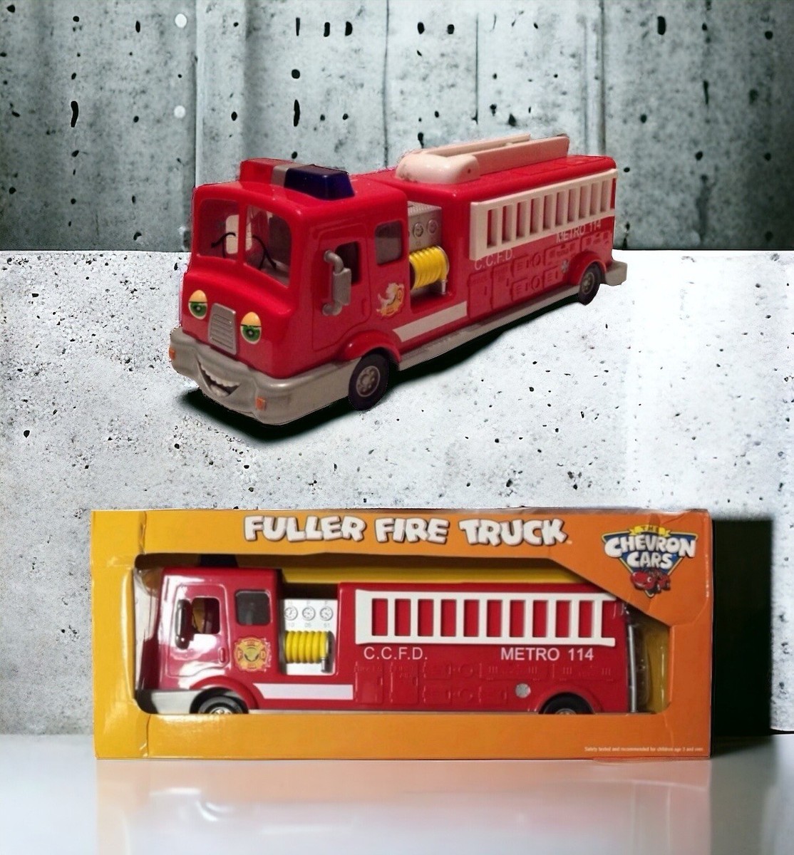 Chevron Cars #42 Fuller Fire Truck BRAND NEW FACTORY SEALED