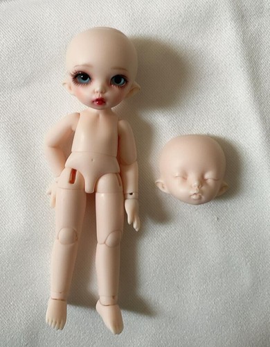 1/12 BJD Puppe Pukipuki FL Ante normale Haut bemalt Gesicht Make-up Augen Gelenk Spielzeug - Bild 2 von 9