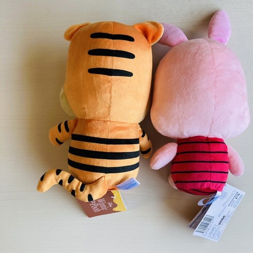 Disney x Nishimura Yuji Winnie the Pooh Piglet Tigger Set Soft Toy Plush Doll - Picture 9 of 12