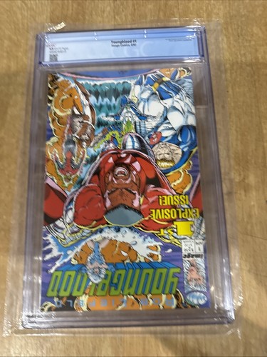Youngblood 1A Liefeld CGC 9.8 1992 Image Comic Graded New Slab 1 - Picture 3 of 4