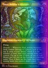 MTG Magic the Gathering Nael, Avizoa Aeronaut (347/447) Dominaria United NM FOIL