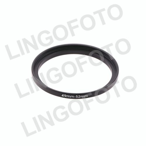 49mm to 52mm 49 - 52 mm Male to Female Step-Up Lens Filter CPL ND Ring Adapter - Picture 1 of 12