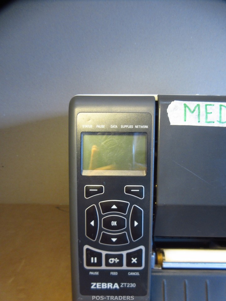 Zebra ZT230 Label Printer ZT23042TOE200FZ Thermal LAN USB Serial