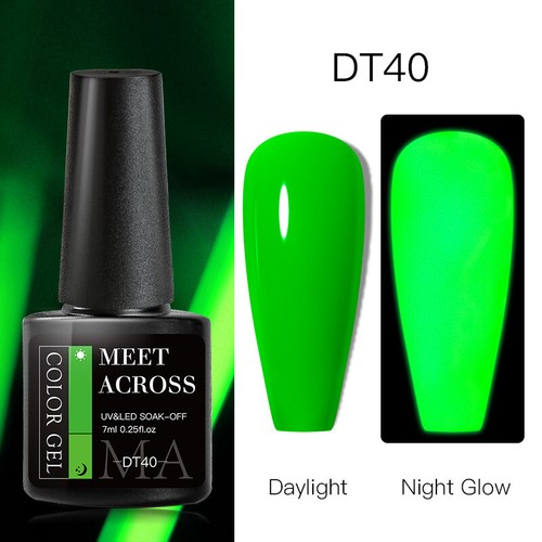 Meet Across Spring UV Gel Nail Polish Multi-Color Base Top Gel Varnish 7ml Xmas - Picture 138 of 257