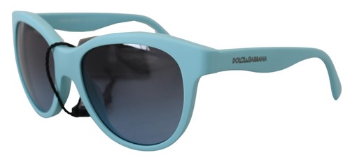 DOLCE & GABBANA Kids Sunglasses DG4176 Light Blue Full Rim Square Eyewear 210usd - Picture 2 of 12