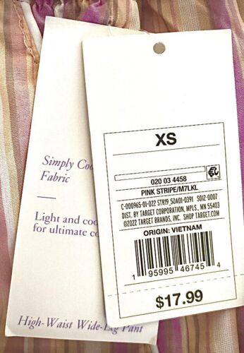 Lot of 20 Women’s Stars Above Striped Pajama Bottoms Size X-Small *New with Tags - Picture 2 of 10