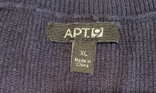 Apt 9 Women’s Lightweight Hi-low Sweater Top Size X-large XL - Picture 3 of 4