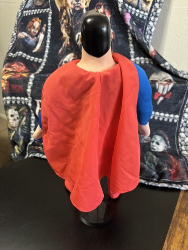 Vintage WB DC Comics 1998 Superman Plush, Play By Play Toys With Tags 20" - Picture 2 of 2