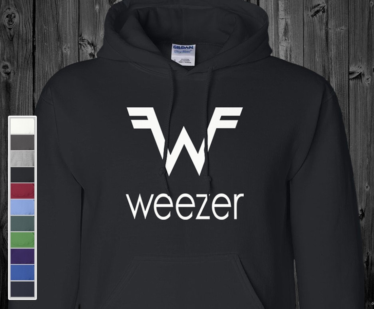 Weezer Hoodie Sweatshirt Punk Rock Band on S-5XL Hooded Sweater | eBay