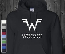 Weezer Hoodie Sweatshirt Punk Rock Band on S-5XL Hooded Sweater