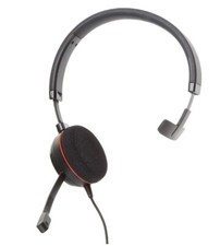 Jabra Evolve 20 MS Teams Wired Headset, Mono Telephone Headset for Greater