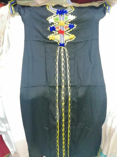 Moroccan Kaftan Gandoura Gift For Women,Berber Clothes,Handmade Dress,Bohemian - Picture 12 of 12