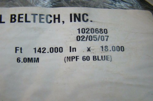 Ammeraal Beltech Inc 142 Zoll x 18 Zoll Förderband 157258 - Bild 11 von 12