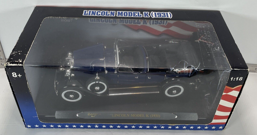 1931 Lincoln Model K Blue Convertible RICKO #32120 Diecast 1:18 Vintage 2005 - Picture 11 of 22