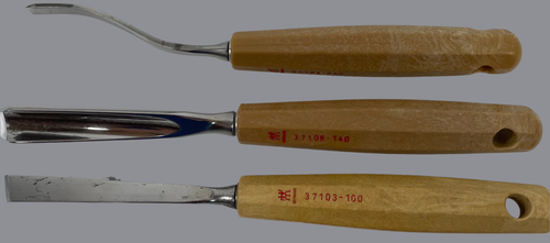 Zwilling J.A. Henckels Germany 7-Piece Wood Carving Tool Set — Beechwood Handles - Picture 10 of 10