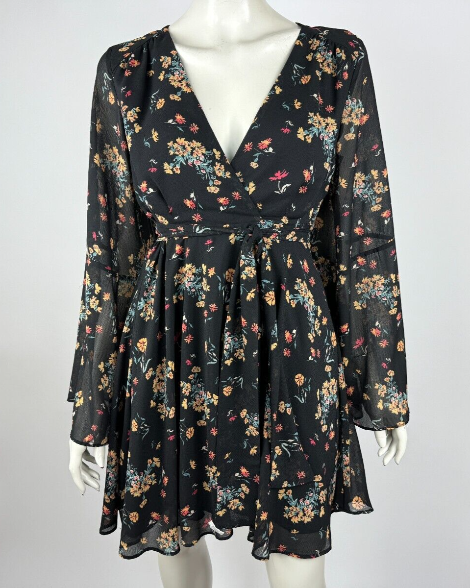 New O-Neck Chiffon Stitching Cropped Sleeve Dress New O-Neck Chiffon Stitching Cropped Sleeve Dress