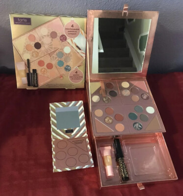 TARTE GIFT & GLAM LTD COLLECTOR'S SET HOLIDAY NEW