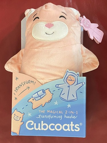 $45 Cubcoats Kali The Kitty 2 in 1 Transforming Zip-Up Hoodie | Blush Marl - Picture 7 of 22