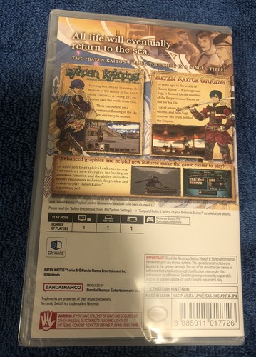 Baten Kaitos I & II HD Remaster Nintendo Switch NSW Bandai NEW Fast Shipping - Picture 2 of 2