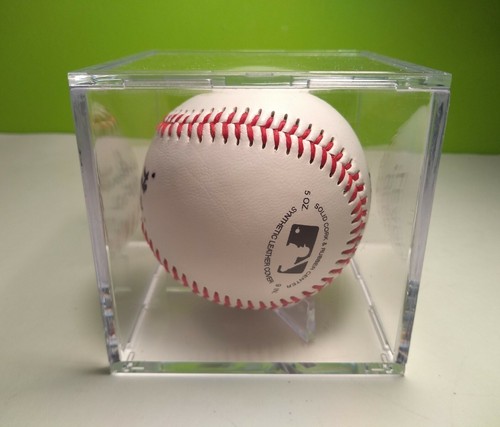 Ozzie Smith 3 Stat Autographed Rawlings OML Baseball- JSA W Authenticated - Picture 3 of 7
