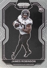 2020 Panini Chronicles Football Prizm Black #16: James Robinson Base