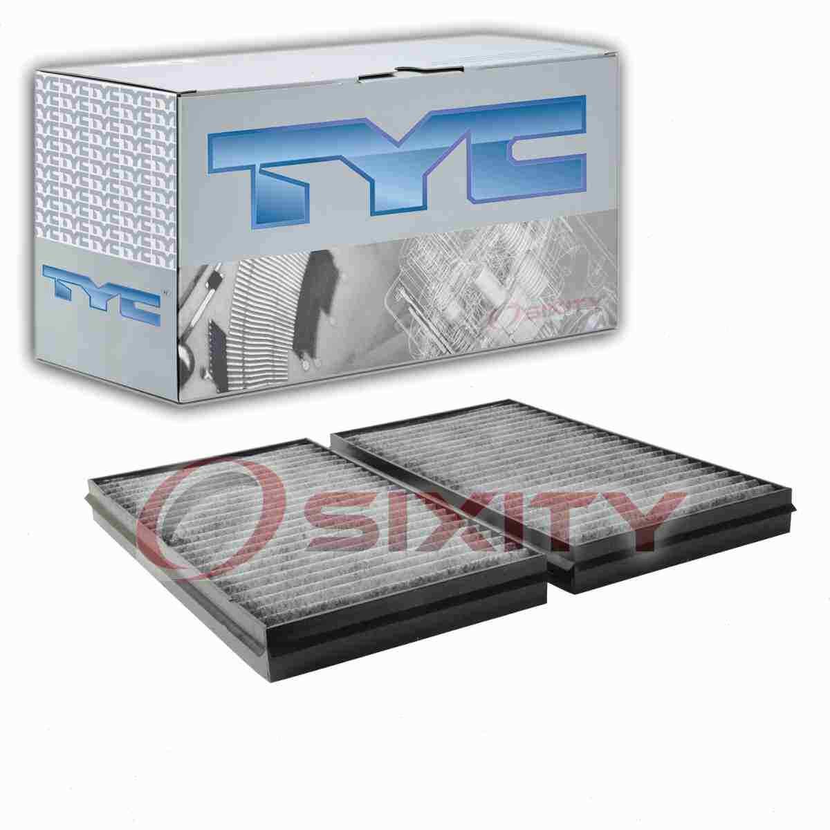 TYC 800028C2 Cabin Air Filter for V20-30-1009-1 RA-91 PC6078C CF10103 fw