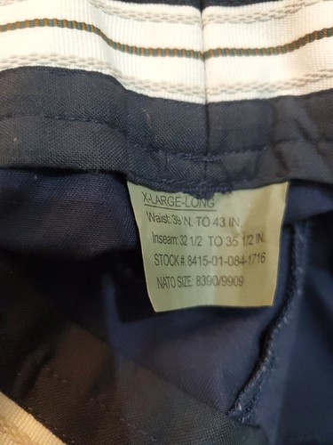 ROTHCO (Size 39-43x35) Navy E.M.T. Paramedic Pants Trousers Tactical Cargo #1707 - Picture 2 of 14
