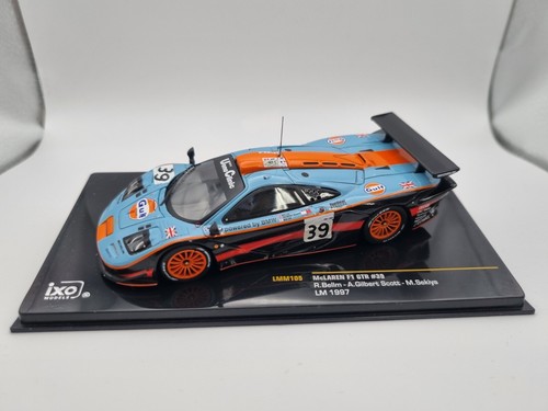 IXO 1:43 McLaren F1 GTR #39 1997 Le Mans LMM105 Gulf - Picture 6 of 8