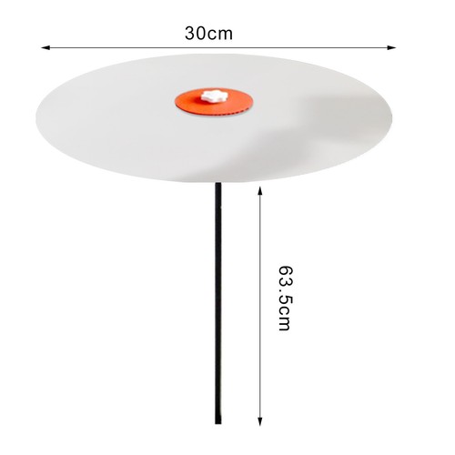 Adjustable Height,Waterproof Reusable Garden Shade Disk Umbrella for Plants  - Picture 3 of 12