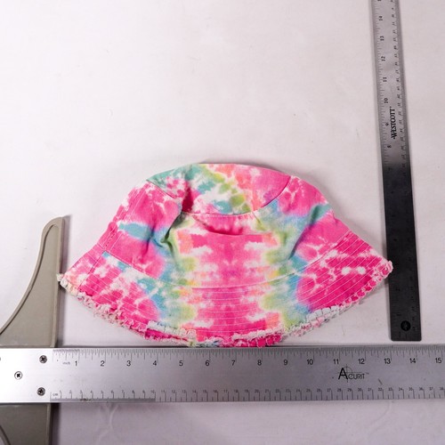 Rainbow Swirl Colorful Tie Dye Bucket Hat Hippy Hippie Hip Hop Cap One Size Pink - Picture 6 of 7