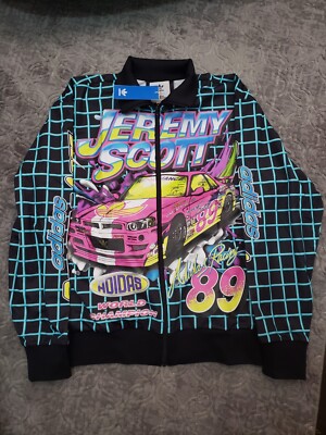 Adidas x Jeremy Scott Rally Track Jacket Unisex Sz L (HG6509) NWT