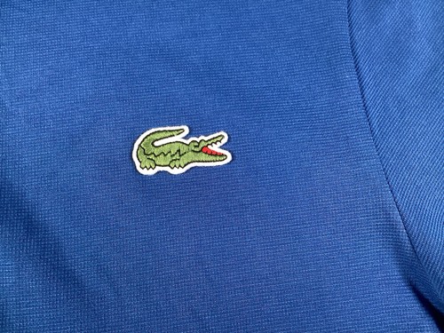 Lacoste Sport Ryder Cup 2018 Edition Blue Polo Shirt - Size Large US XL / FR 6 - Picture 3 of 13