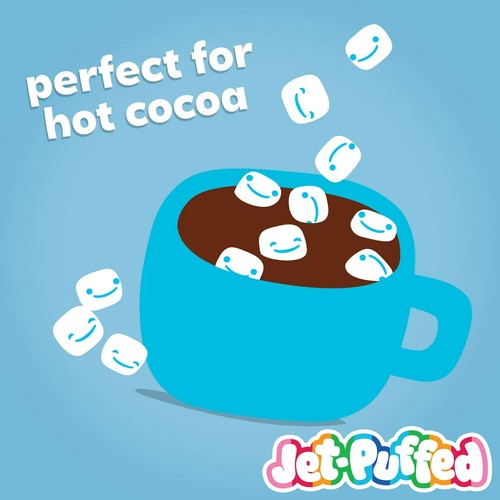 Jet Puffed 8 oz. SNOWMAN French Vanilla Marshmallows ** BB 6/2025 ** - 第 4/4 張圖片
