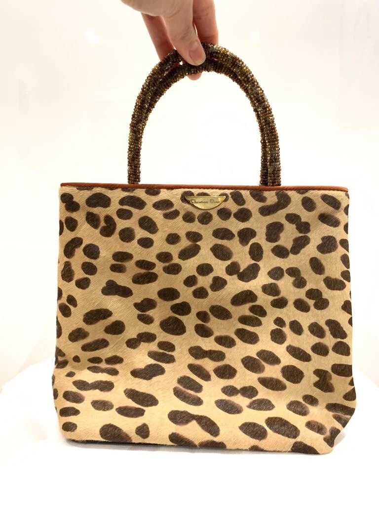Sac fourre tout vintage Masaï Dior