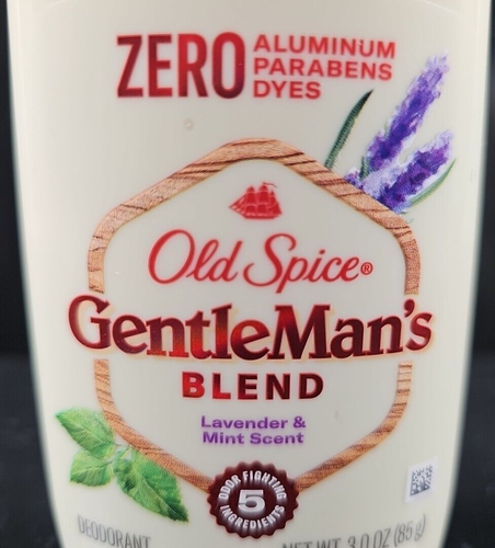 (4) Old Spice GentleMans Blend Lavender Mint Deodorant Set Aluminum Free Lot NEW - Picture 12 of 24