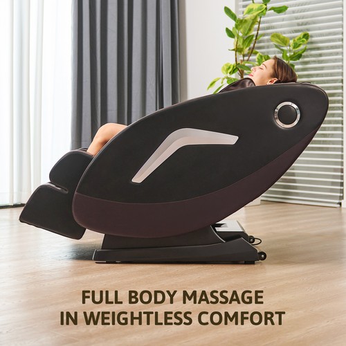 Shiatsu Massage Chair w 22 Nodes Bluetooth Speakers Zero Gravity Recliner Chair - Picture 2 of 12
